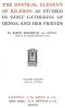 [Gutenberg 50206] • The Mystical Element of Religion, as studied in Saint Catherine of Genoa and her friends, Volume 2 (of 2)